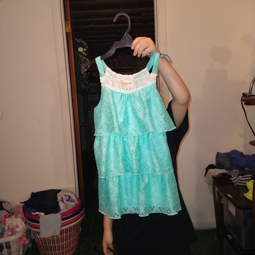Girls lace top